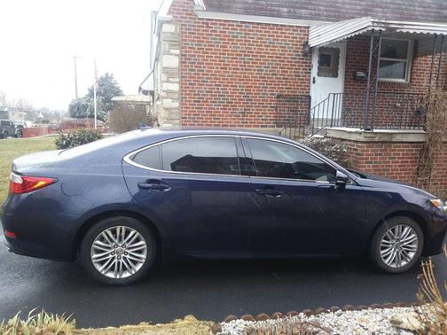 Blue 2013 Lexus ES 350 Base